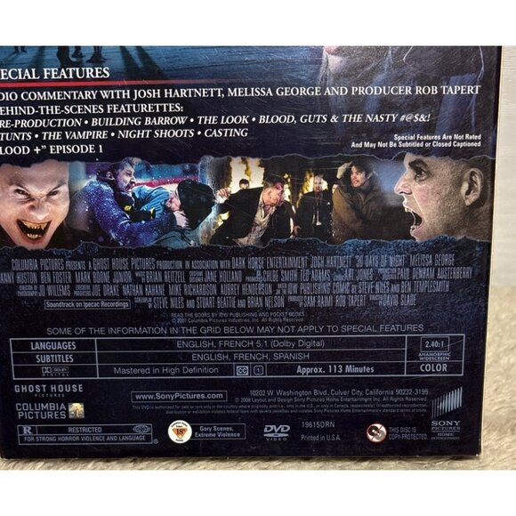 Clive Barkers Book Of Blood & 30 Days Of Night DVD Horror Movie Bundle - Picture 8 of 10